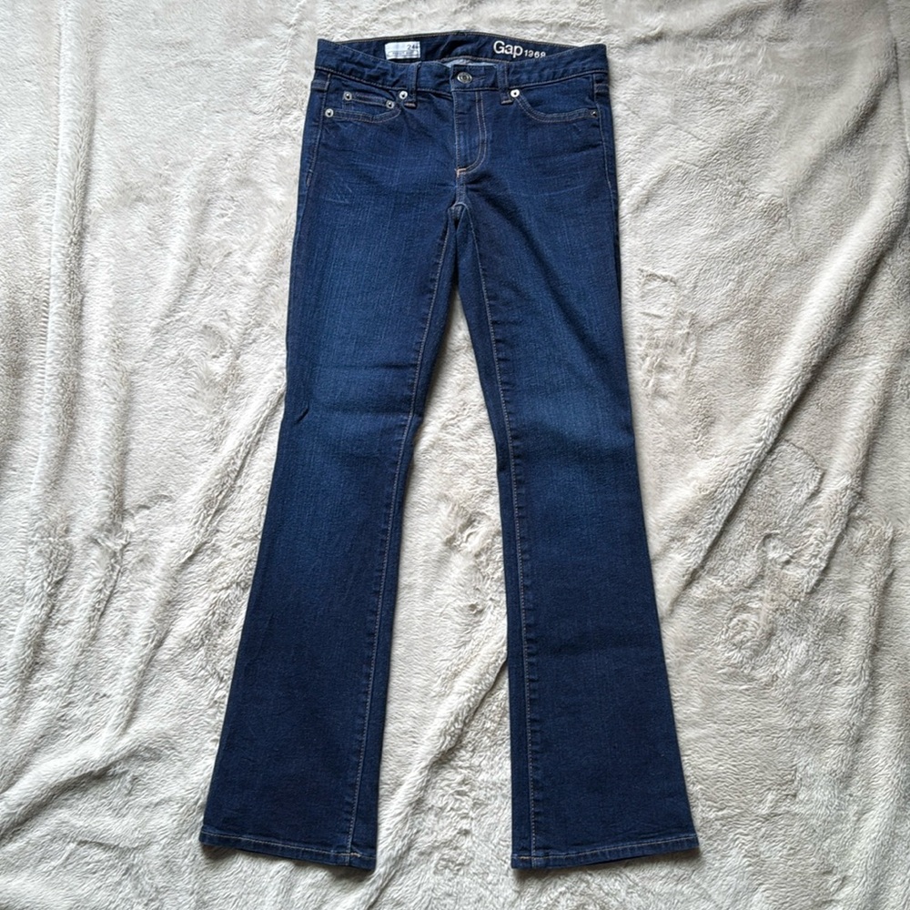 GAP Women's Perfect Boot Blue Jeans